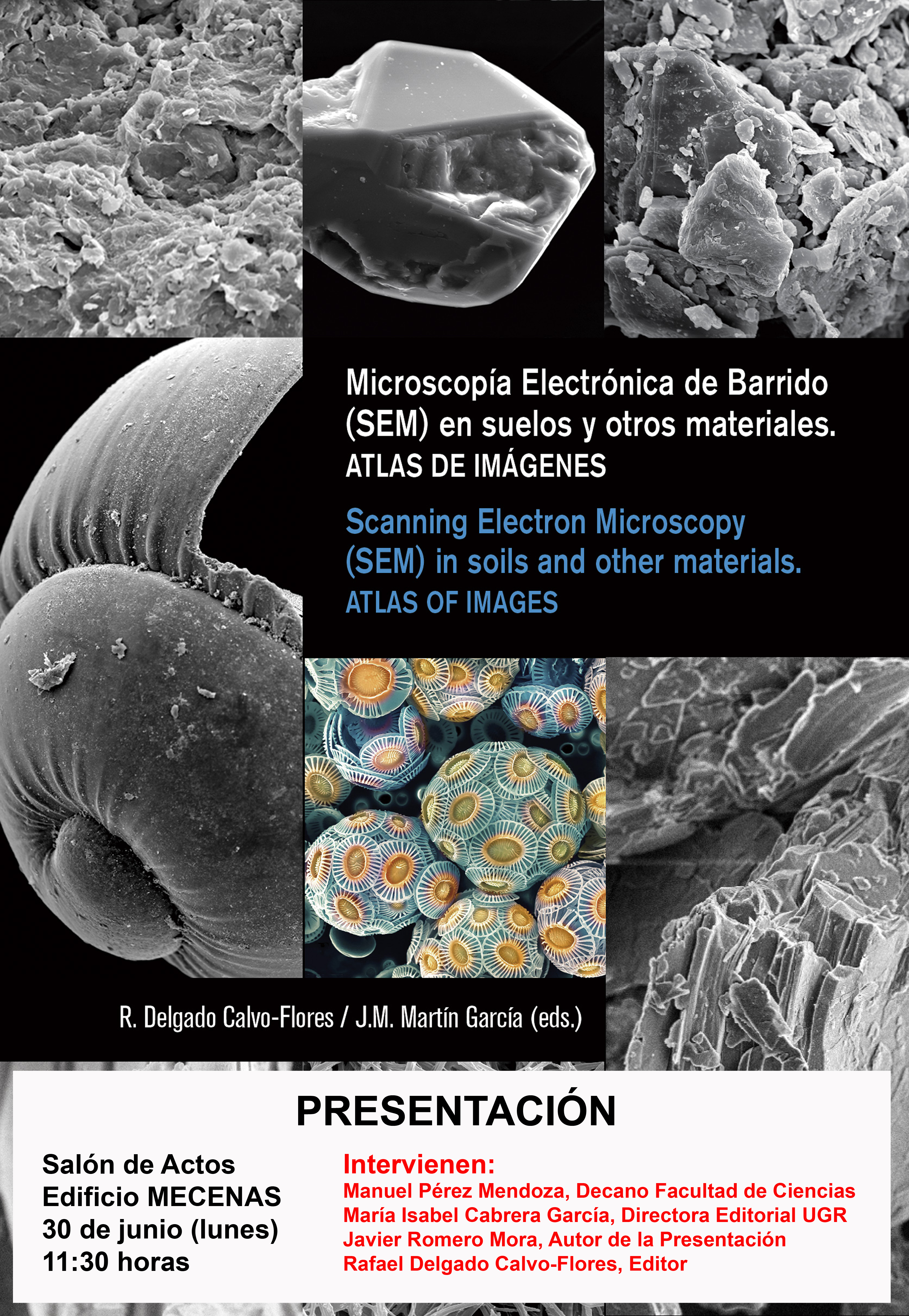 Presentación del libro ME Barrido SEM 